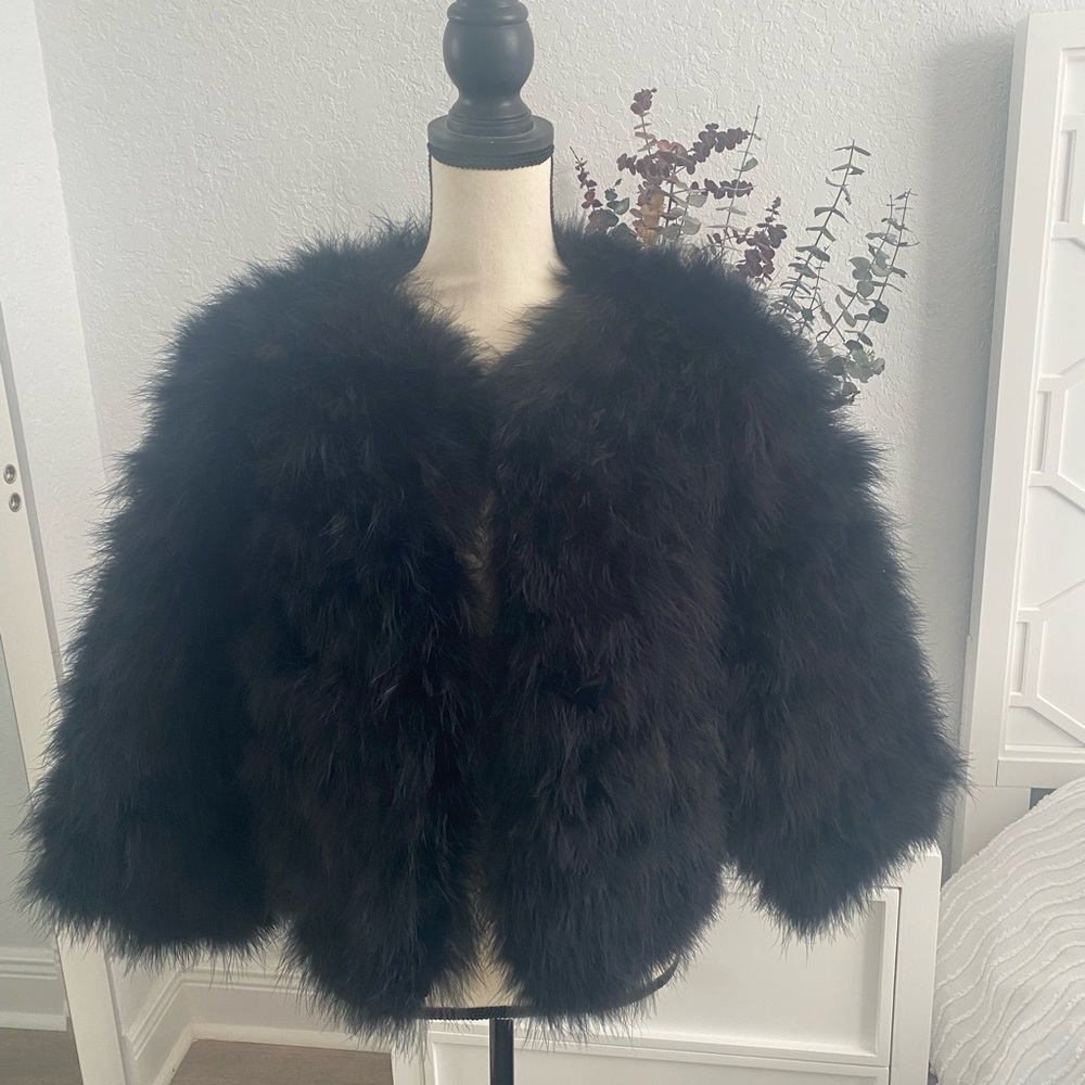 Black Feather BCBG short jacket